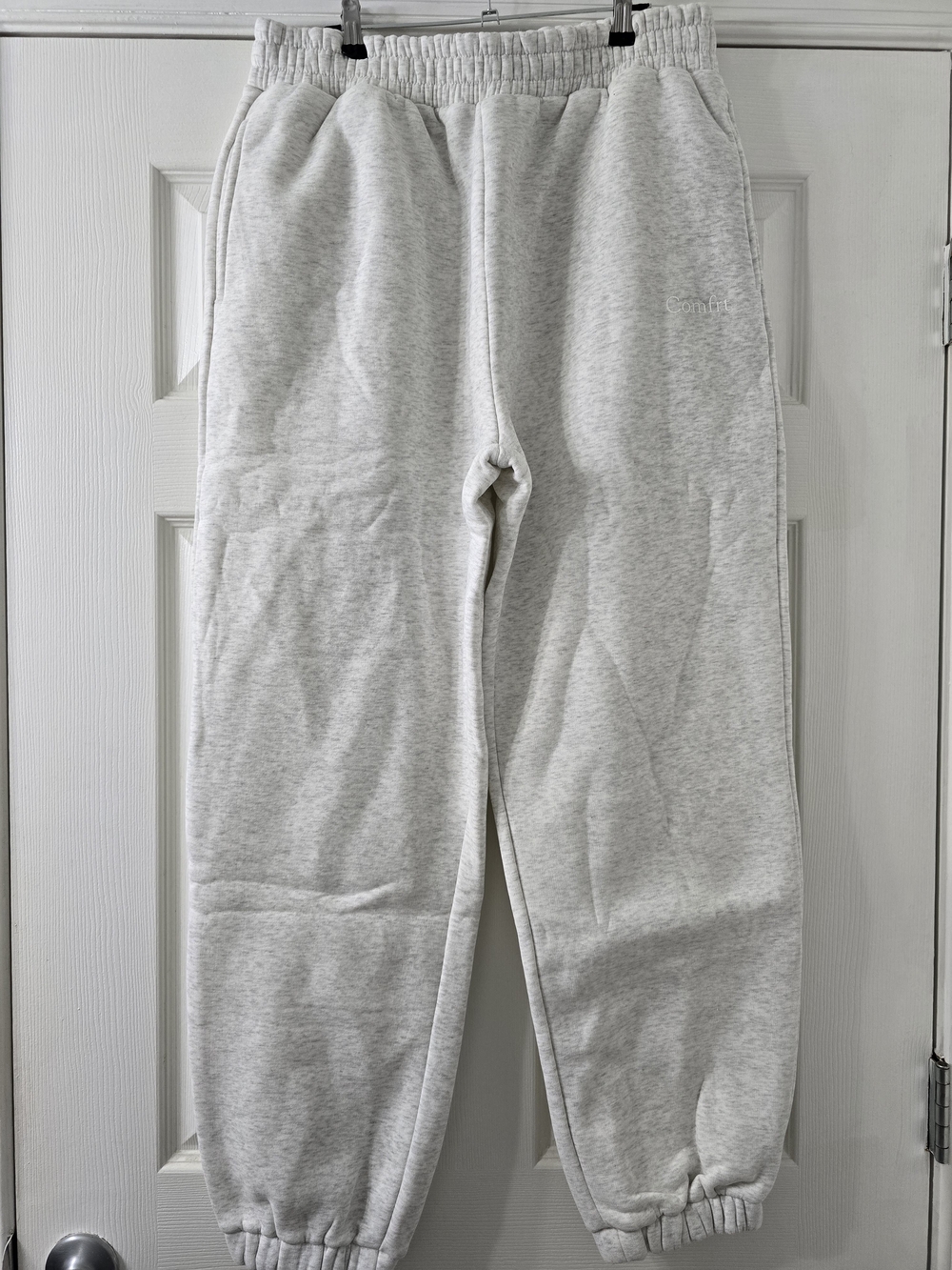 NIB Comfrt Signature Fit Heather Gray Sweatpants - XL
